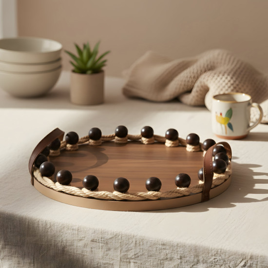 Wooden Tray Set 3 Pcs